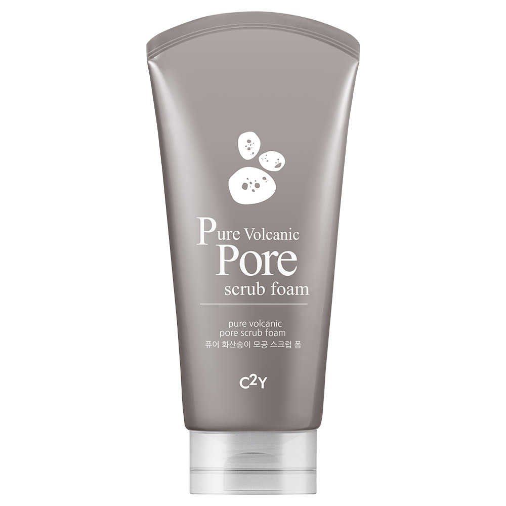 C2Y] Пенка-скраб для лица ОЧИЩЕНИЕ ПОР Pure Volcanic Pore Scrub Foam, 220  мл купить оптом на ICONMARKET