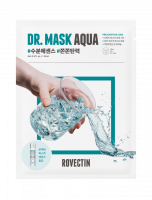 [ROVECTIN] НАБОР Тканевая маска для лица Skin Essentials Dr. Mask Aqua, 5 шт*25 мл