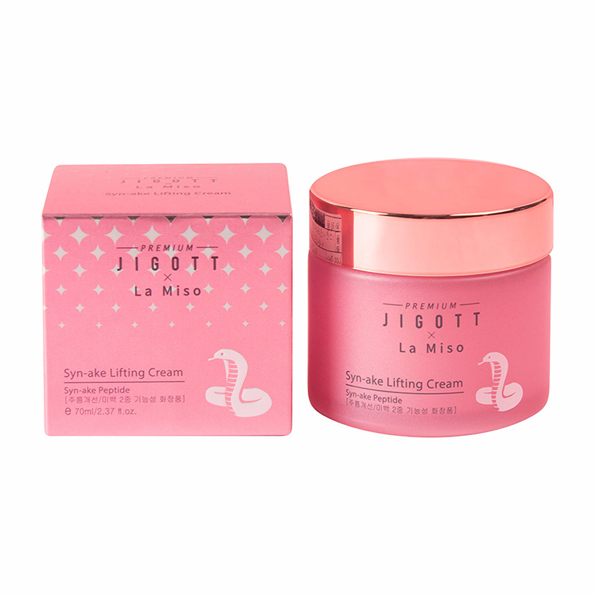 [JIGOTT & LA MISO PREMIUM] Крем для лица ЗМЕИНЫЙ ЯД подтягивающий Syn-ake Lifting Cream, 70 мл