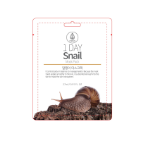 [MED B] Маска для лица тканевая МУЦИН УЛИТКИ 1-Day Snail Mask Pack, 27 г х 10 шт.