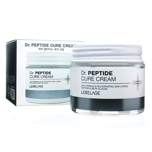 [LEBELAGE] Крем для лица антивозрастной омолаживающий ПЕПТИДЫ Dr. Peptide Cure Cream, 70 мл