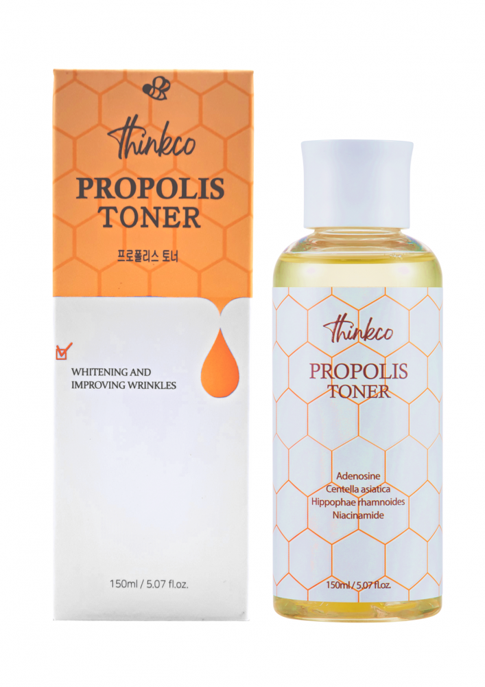 [THINKCO] Тонер для лица омолаживающий ПРОПОЛИС Propolis Toner, 150 мл