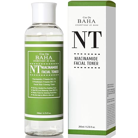 [COS DE BAHA] Тонер для лица для проблемной кожи НИАЦИНАМИД NT Cos De Baha Niacinamide Toner, 200 мл