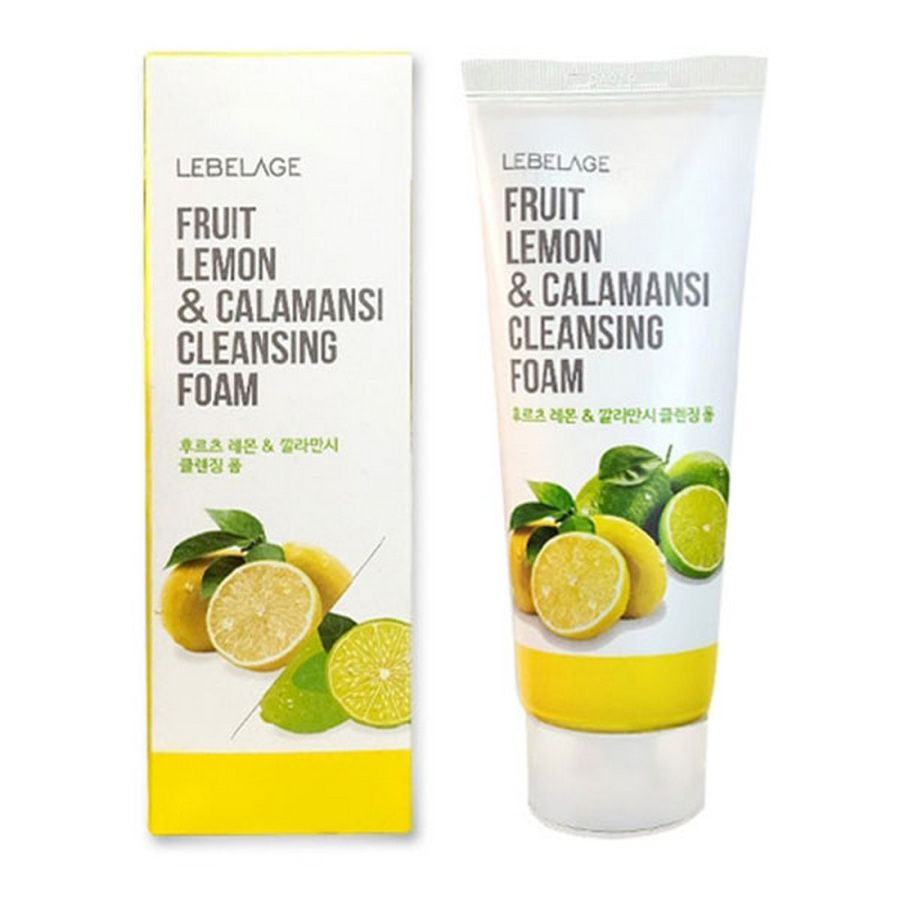 [LEBELAGE] Пенка для умывания ЛИМОН / КАЛАМАНСИ Fruit Lemon / Calamansi Cleansing, 100 мл