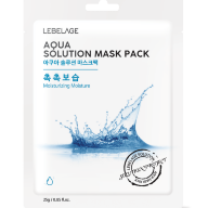 [LEBELAGE] Маска для лица тканевая МОРСКАЯ ВОДА Aqua Solution Mask Pack, 25 г