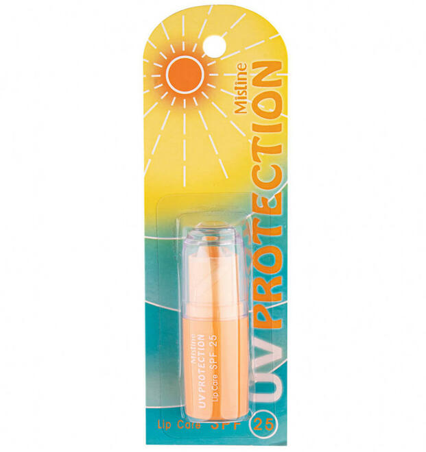 [MISTINE] Помада-бальзам С ЗАЩИТОЙ ОТ СОЛНЦА гигиеническая UV Protection Lip Care SPF 25, 2,5 г