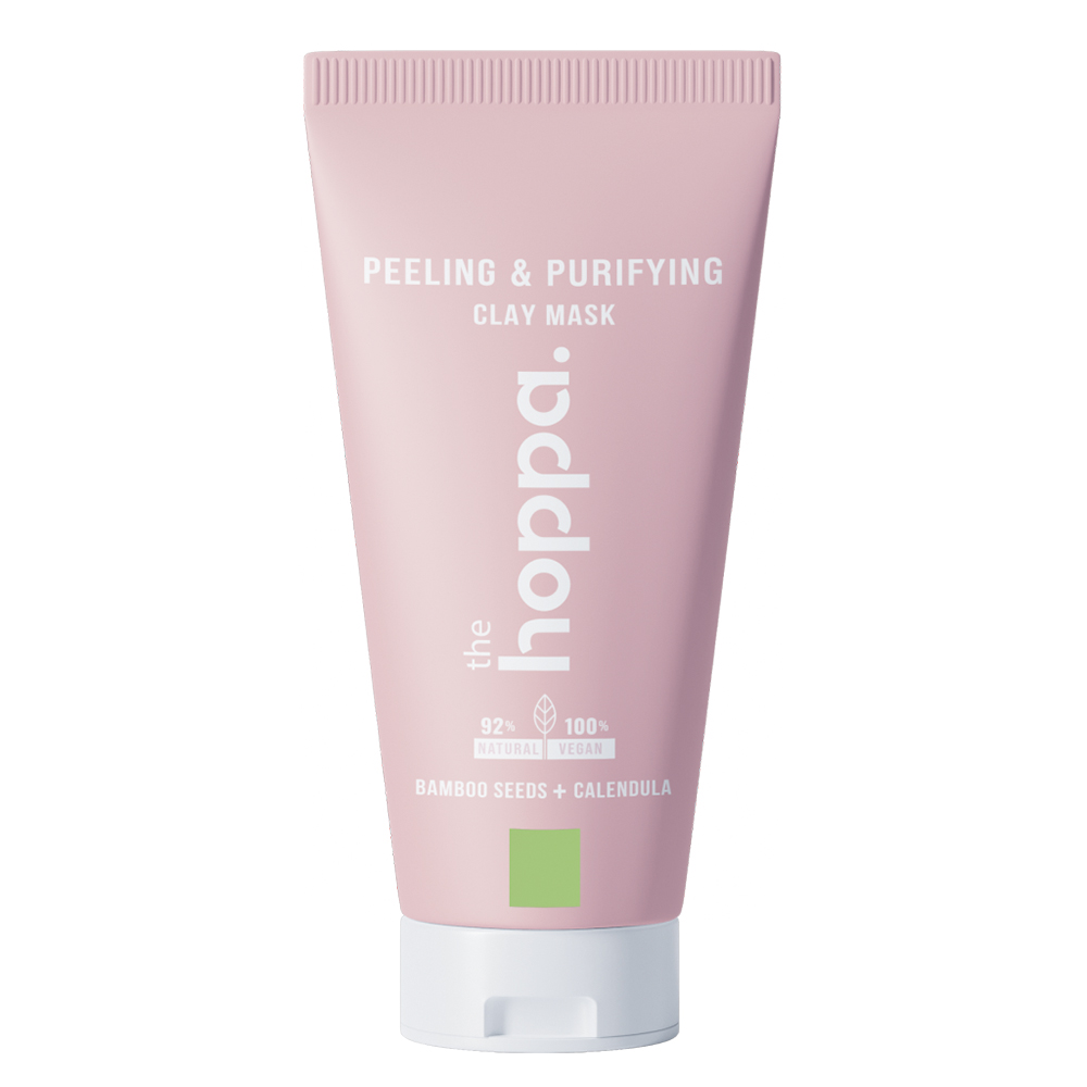 [THE HOPPA.] Маска для лица отшелушивающая и очищающая ГЛИНЯНАЯ Peeling&Purifying Clay Mask, 120 мл