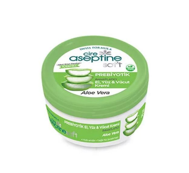 [CIRE ASEPTIN] Крем для рук ПРЕБИОТИК И АЛОЭ ВЕРА Prebiotic Care Cream - Aloe Vera, 100 мл