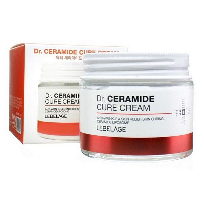 [LEBELAGE] Крем для лица антивозрастной улучшающий рельеф КЕРАМИДЫ Dr. Ceramide Cure Cream, 70 мл