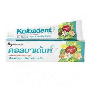 [KOLBADENT] Зубная паста натуральная ГВОЗДИКА/МЯТА Herbal Toothpaste, 35 гр