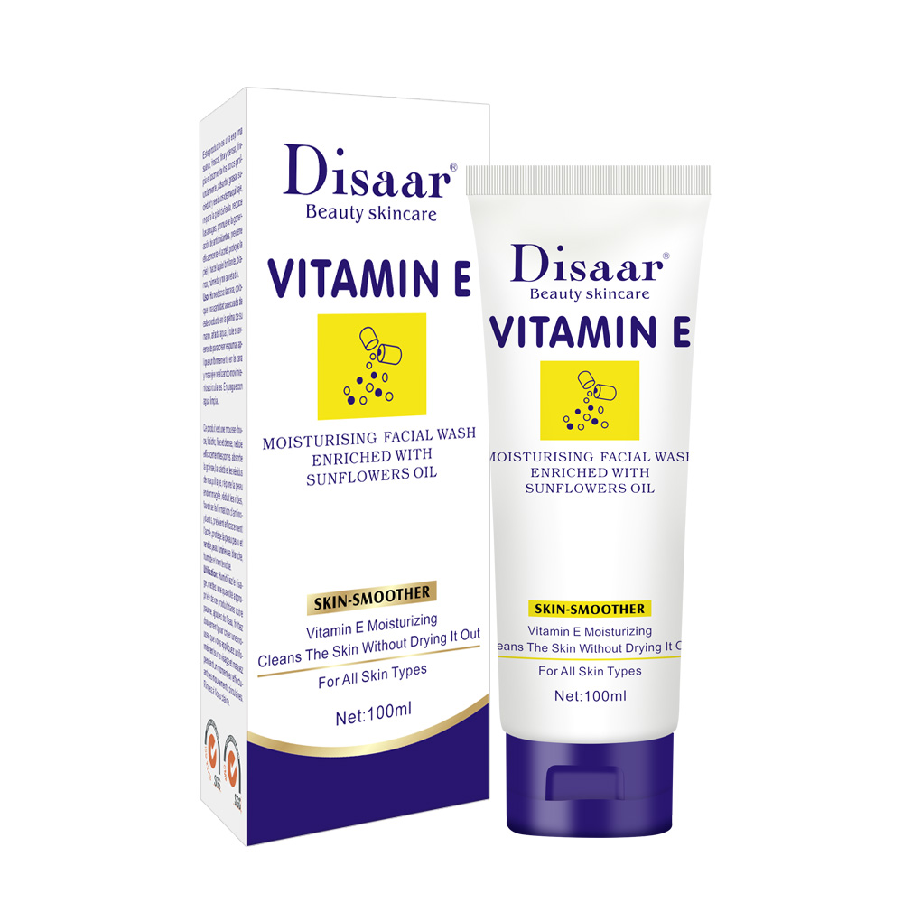 [DISAAR] Пенка для умывания ВИТАМИН Е увлажняющая Vitamin E Moisturising Face Wash, 100 мл