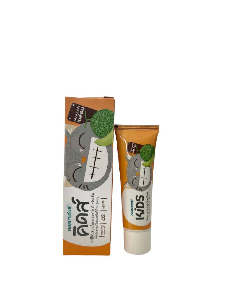 [KOLBADENT] Зубная паста детская органическая ДЫНЯ Kids Natural Oral Paste Hokkaido Melon, 50 гр