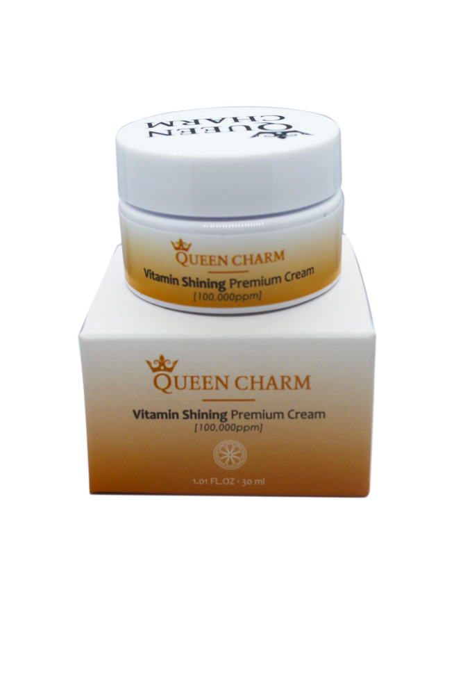 [QUEENCHARM] Крем для лица придающий сияние ВИТАМИН С 10% Vitamin Shining Premium Cream, 30 мл