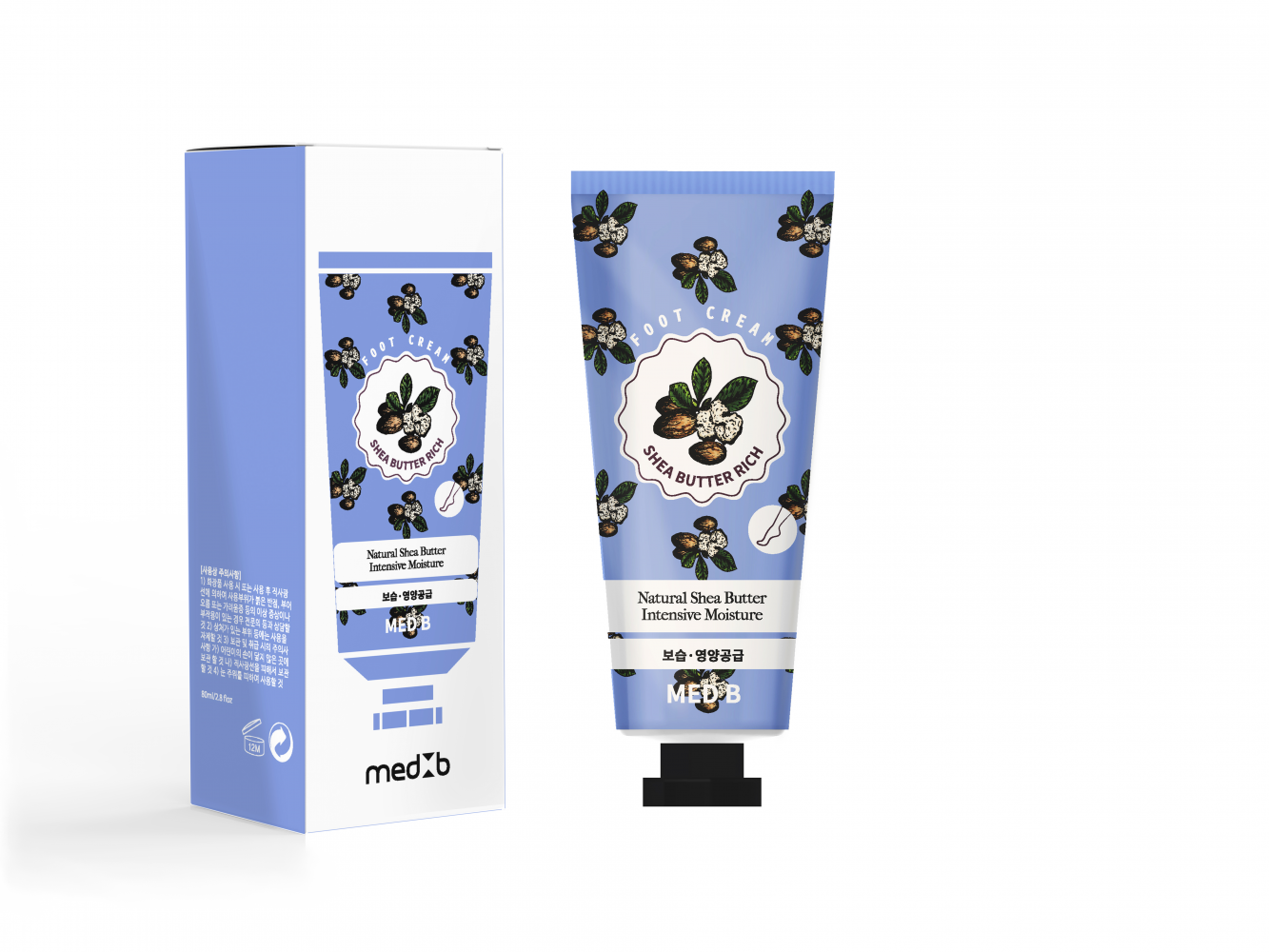 [MED B] Крем для ног МАСЛО ШИ Shea Butter Rich Foot Cream, 70 мл