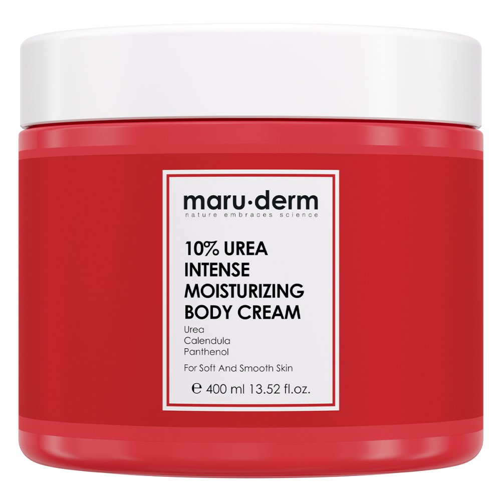 [MARU.DERM] Крем для тела интенсивно увлажняющий 10% МОЧЕВИНА 10% Urea Intense Moisturizing Body Cream, 400 мл
