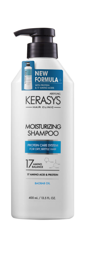 [KERASYS] Шампунь для волос УВЛАЖНЯЮЩИЙ Moisturizing Shampoo, 400 мл