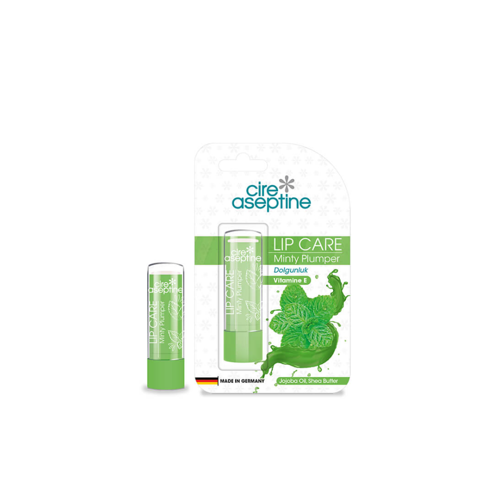 [CIRE ASEPTIN] Бальзам для губ МЕНТОЛ Mint Plumper Lip Care, 4,5 г