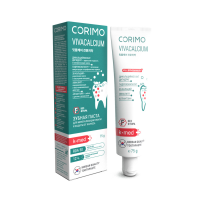 648945-9608 - [CORIMO] Зубная паста профилактическая VIVA CALCIUM для минерализации эмали и защиты от кариеса,  75 г