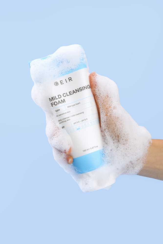 [EIR] Пенка для лица очищающая МЯГКАЯ Mild Cleansing Foam, 150 мл