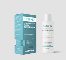 662656-9608 - [CORIMO] НАБОР для педикюра ПРОФЕССИОНАЛЬНЫЙ (гель-кератолик+пемза), 250 мл*1 шт