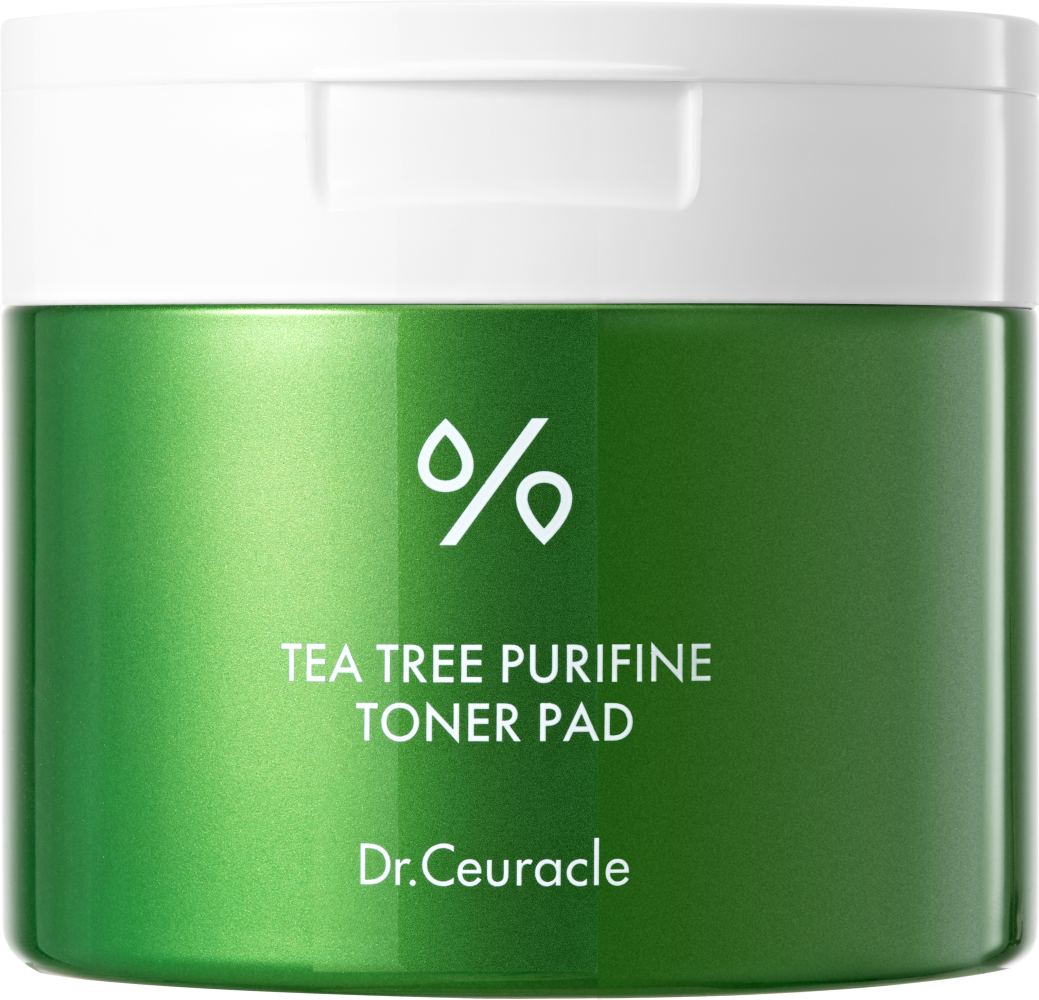 [DR. CEURACLE] Тонер-пэды для лица ЧАЙНОЕ ДЕРЕВО успокаивающие Tea Tree Purifine Toner Pad, 60 шт