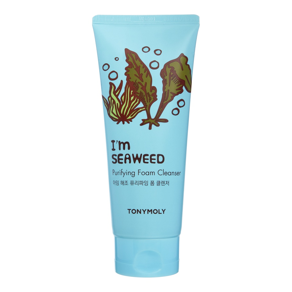 [TONYMOLY] Пенка для умывания очищающая МОРСКИЕ ВОДОРОСЛИ Tonymoly I'm Seaweed Foam Cleanser, 180 мл