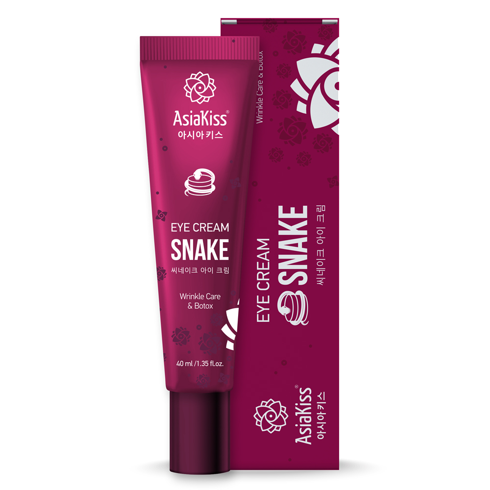 [ASIAKISS] Крем для век ЗМЕИНЫЙ ПЕПТИД SNAKE Eye Cream, 40 мл