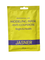 [JASNER] Альгинатная маска для лица АНТИ-КУПЕРОЗ Anti-Couperose Modeling Mask, 25 гр