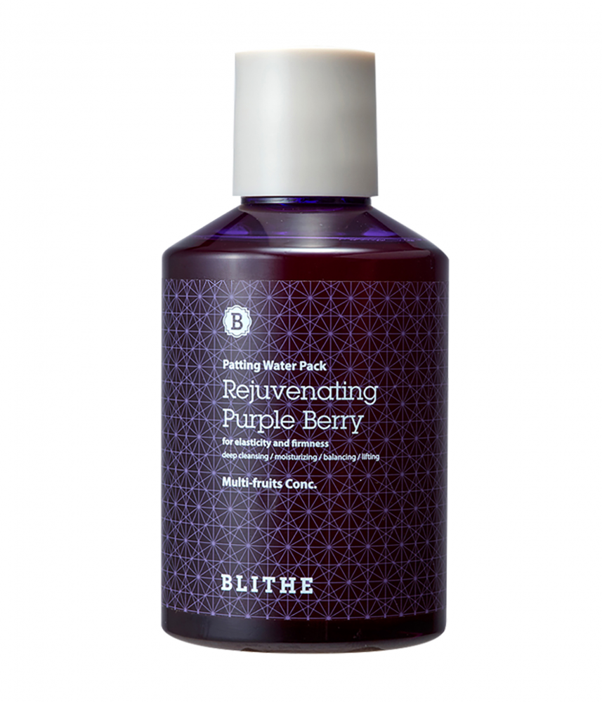 [BLITHE] Сплэш-маска для лица ОМОЛАЖИВАЮЩИЕ ЯГОДЫ Patting Splash Mask Purple, 150 мл