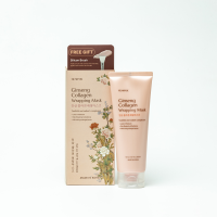 696156-D301 - [GLAMFOX] Маска-пленка для обертывания тела ЖЕНЬШЕНЬ И КОЛЛАГЕН Ginseng Collagen Wrapping Mask Set, 150 мл