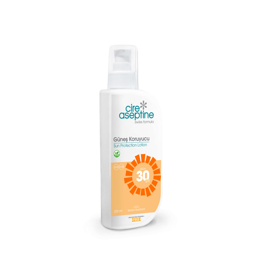 [CIRE ASEPTIN] Лосьон для тела СОЛНЦЕЗАЩИТНЫЙ 30 SPF Sun Protection Lotion, 200 мл