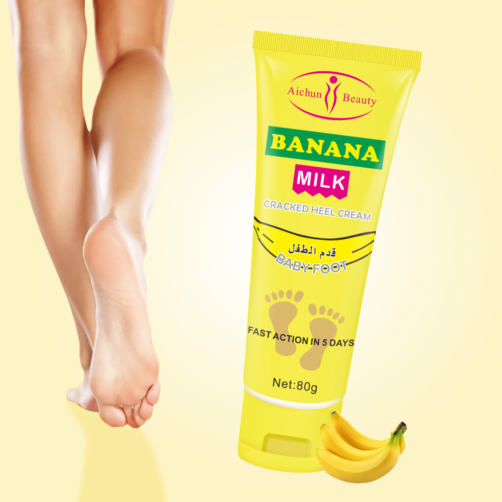 [AICHUN BEAUTY] Крем для ног восстанавливающий ЭКСТРАКТ БАНАНА Banana Repair Foot Cream, 80 г