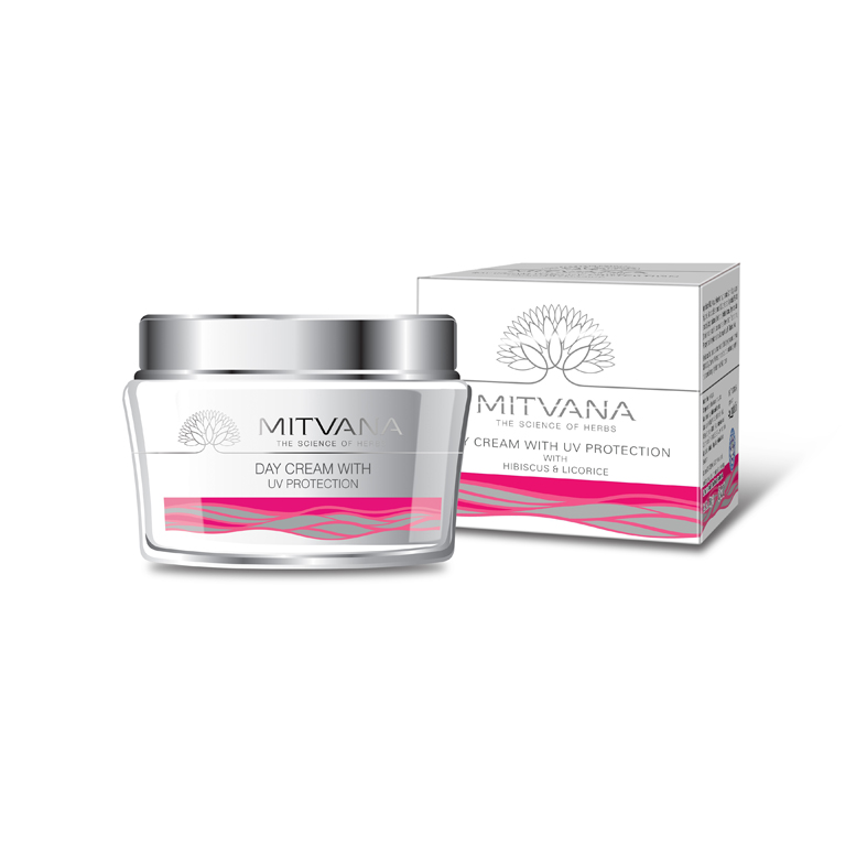 [MITVANA] Крем для лица дневной ГИБИСКУС/ЛАКРИЦА с УФ-защитой Day Cream With UV Protection, 50 г