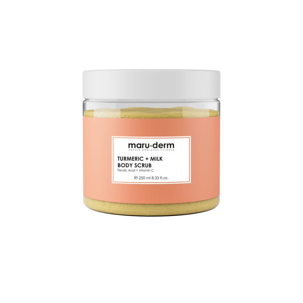 [MARU.DERM] Скраб для тела КУРКУМА И ПРОТЕИНЫ МОЛОКА Turmer?c + Milk Body Scrub, 250 мл