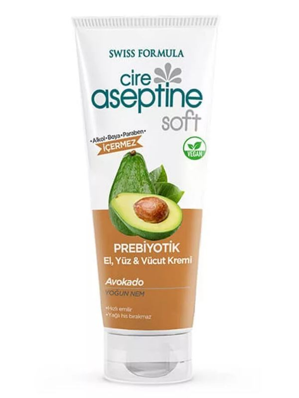 [CIRE ASEPTIN] Крем для рук ПРЕБИОТИК И АВОКАДО Prebiotic Care Cream - Avocado, 75 мл