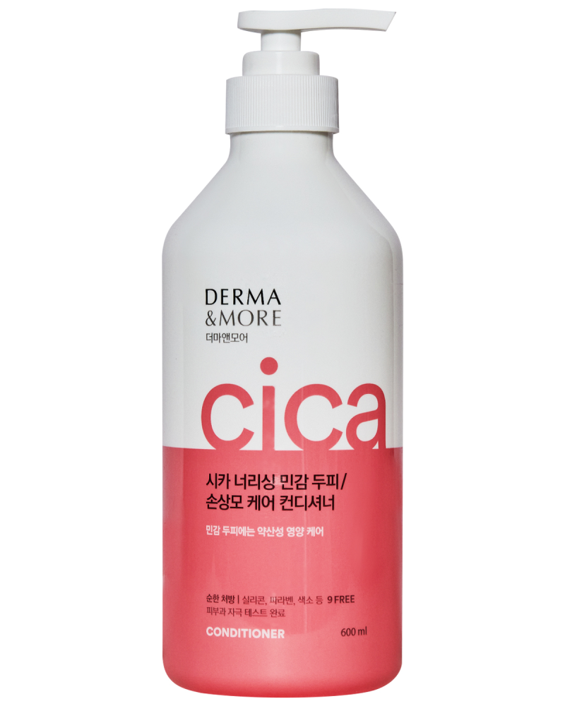 [DERMA & MORE] Кондиционер для поврежденных волос ПИТАНИЕ, 600 мл