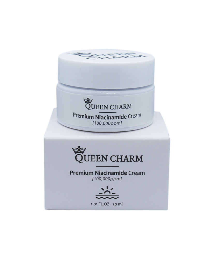 [QUEENCHARM] Крем для лица выравнивающий тон НИАЦИНАМИД 10% Premium Niacinamide Cream, 30 мл