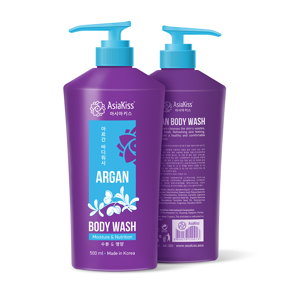 [ASIAKISS] Гель для душа АРГАНА Argan Body Wash, 500 мл