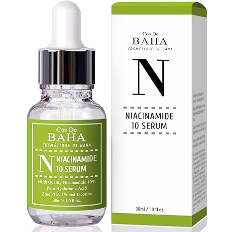 [COS DE BAHA] Сыворотка для лица противовоспалительная НИАЦИНАМИД N Cos De Baha Niacinamide 10 Serum, 30 мл