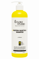 [ECLORE STUDIO] Шампунь для волос ПРОТЕИН Protein Injection Shampoo, 500 мл