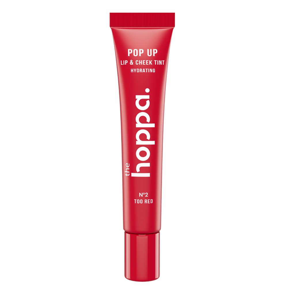 [THE HOPPA.] Тинт для губ и щек СЛИШКОМ КРАСНЫЙ Pop Up Lip&Cheek Tint Too Red, 10 мл
