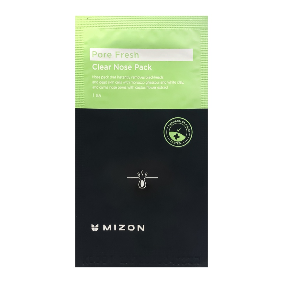 [MIZON] Патчи для носа ОЧИЩАЮЩИЕ Pore Fresh Clear Nose Pack, 1 шт