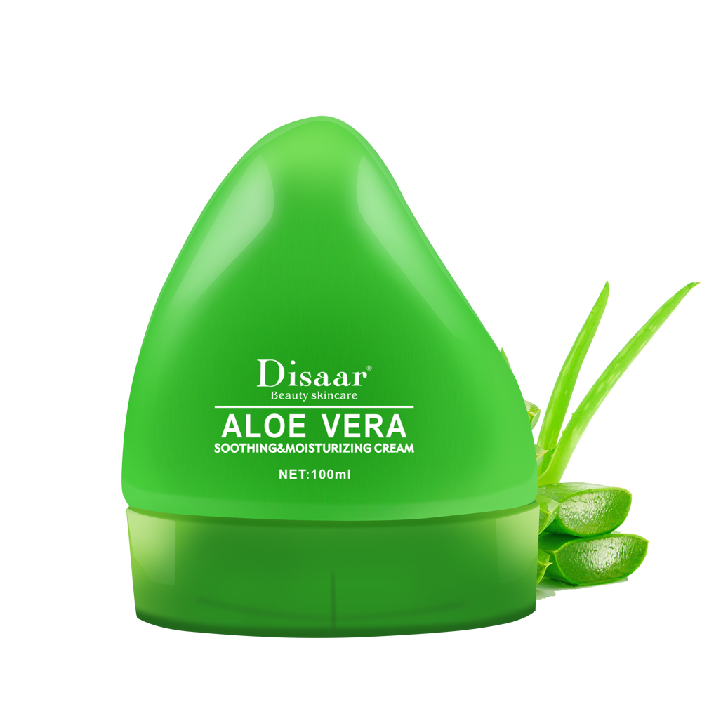 [DISAAR] Крем для лица увлажняющий ЭКСТРАКТ АЛОЭ ВЕРА успокаивающий Soothing&Moisturizing Aloe Vera Facial Cream, 100 мл