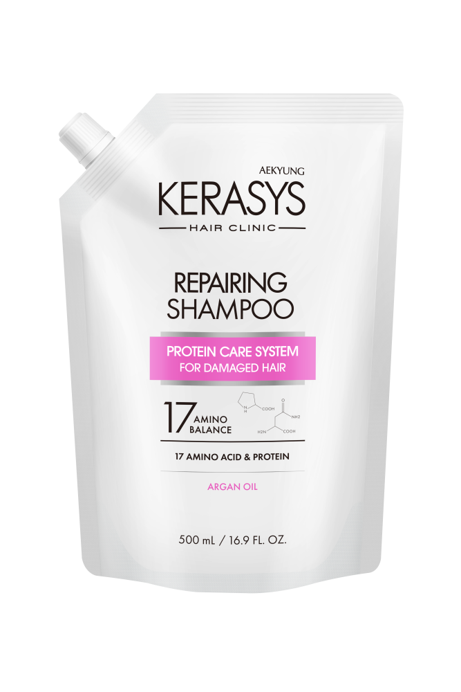 [KERASYS] Шампунь для волос ВОССТАНАВЛИВАЮЩИЙ Repairing Shampoo (запасной блок), 500 мл