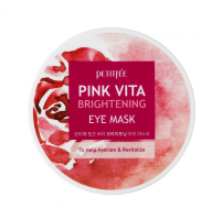 [PETITFEE] Тканевые патчи для глаз ОСВЕТЛЕНИЕ Pink Vita Brightening Eye Mask, 60 шт