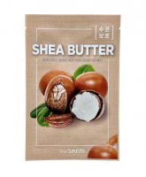 872531-CDC7 - [THE SAEM] Маска для лица тканевая ЭКСТРАКТ МАСЛА ШИ Natural Shea Butter Mask Sheet, 21 мл