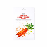 882243-2CD2 - [TENZERO] Маска для лица тканевая ЭКСТРАКТ МОРКОВИ Carrot Sheet Mask, 25 мл