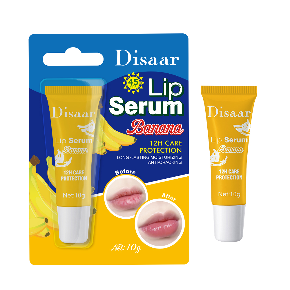 [DISAAR] Сыворотка для губ ЭКСТРАКТ БАНАНА Banana Lip Serum SPF 45, 10 г