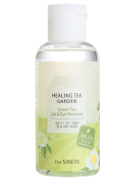 885841-CDC7 - [THE SAEM] Средство для снятия макияжа ЗЕЛЕНЫЙ ЧАЙ Vegan Healing Tea Garden Green Tea Lip&Eye Remover, 150 мл