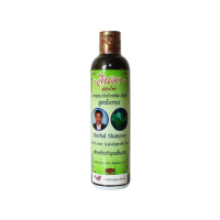 [JINDA HERBAL] Растительный шампунь Jinda Herbal Shampoo Fresh mee leaf + Butterfly Pea, 250 мл